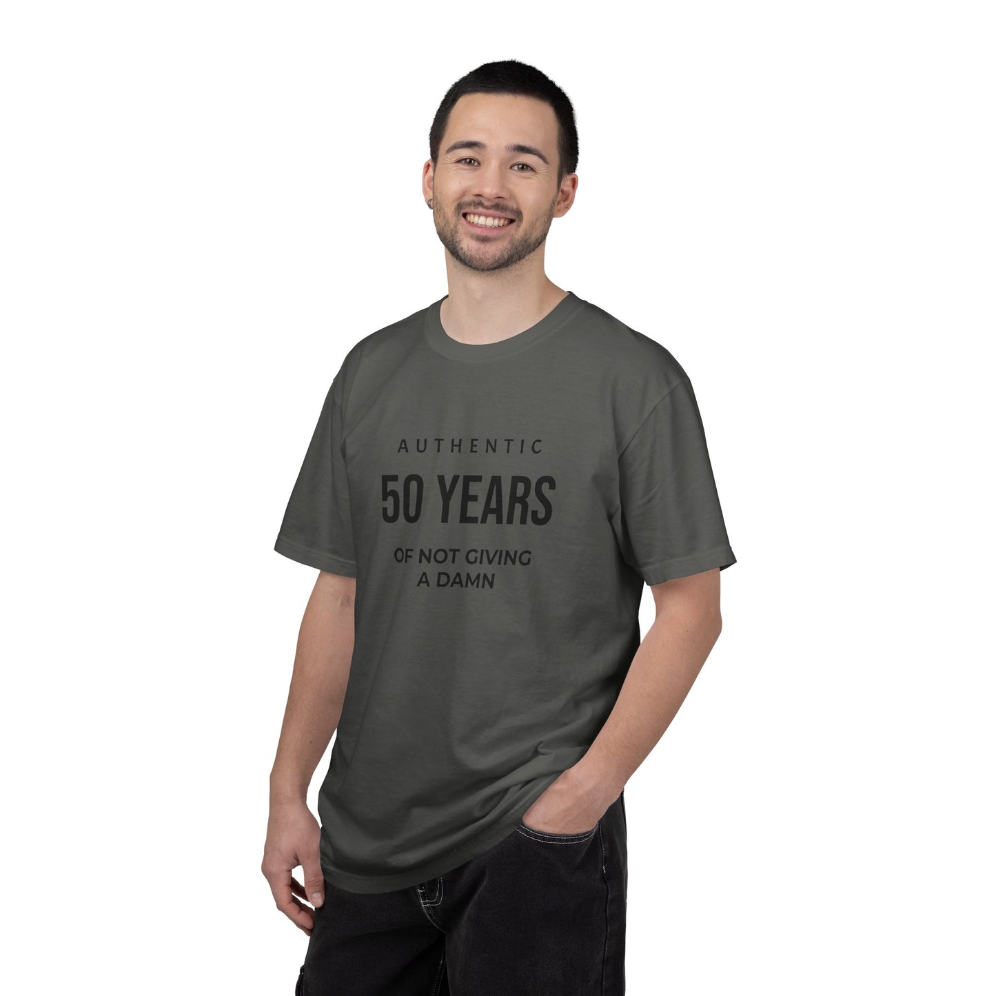 50 Years of Not Giving a Damn T-Shirt — Funny 50th Birthday Tee