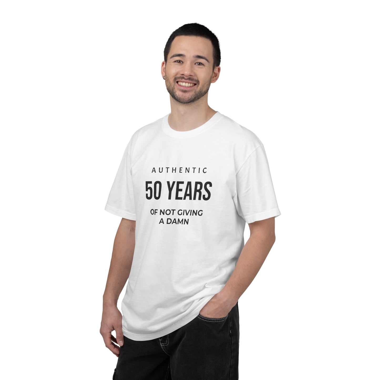 50 Years of Not Giving a Damn T-Shirt — Funny 50th Birthday Tee