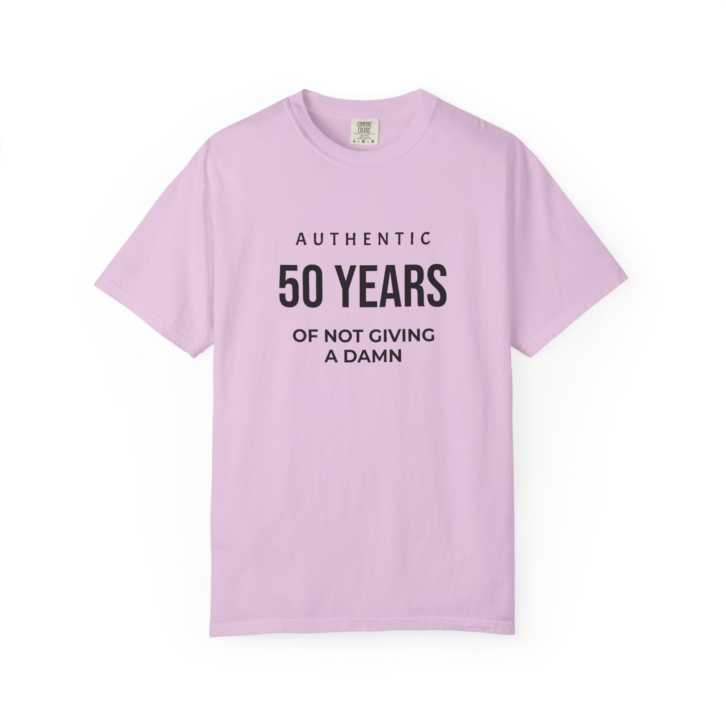 50 Years of Not Giving a Damn T-Shirt — Funny 50th Birthday Tee