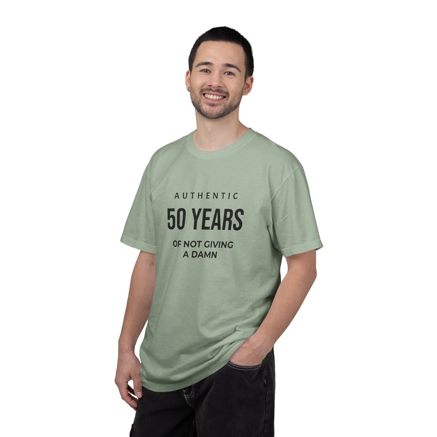 50 Years of Not Giving a Damn T-Shirt — Funny 50th Birthday Tee