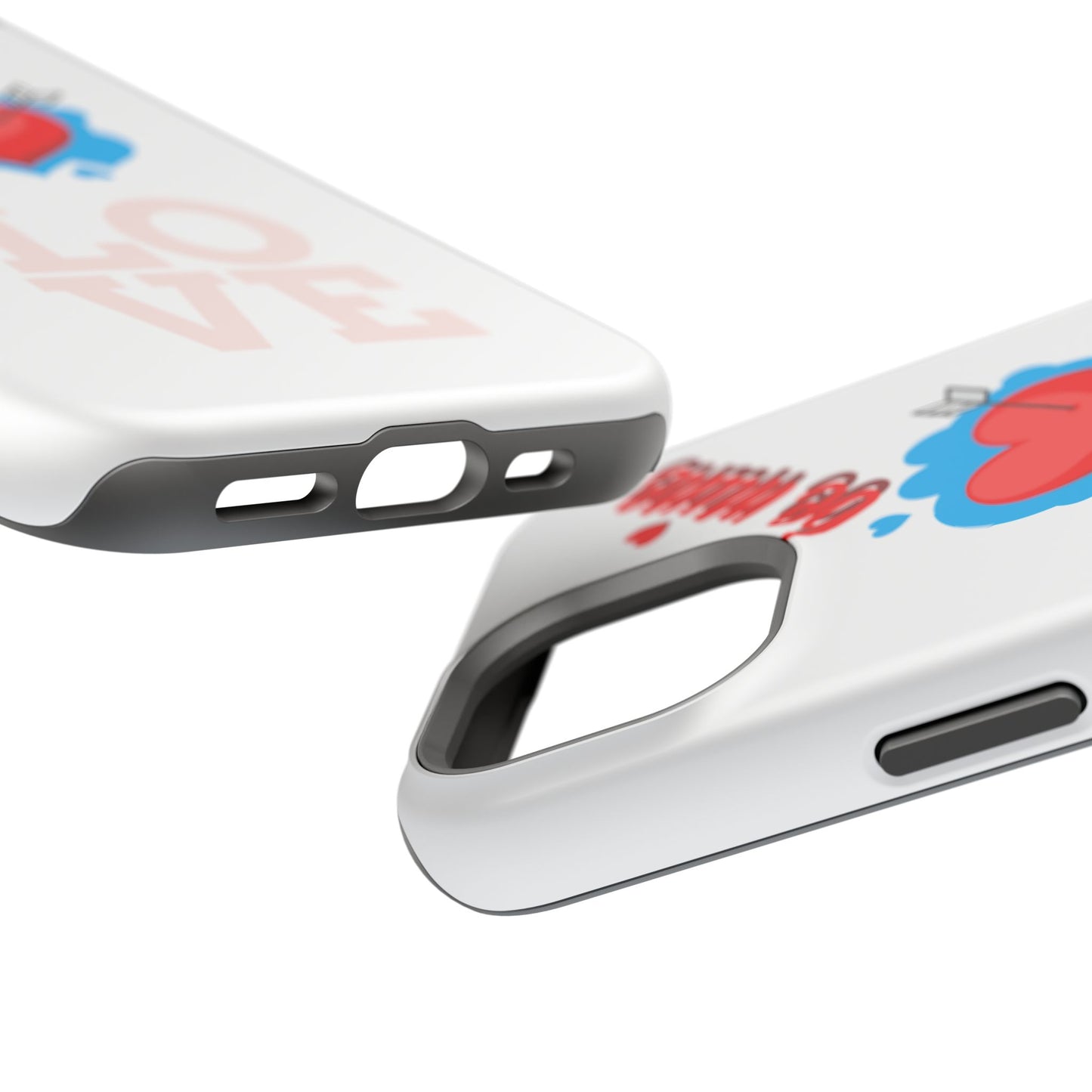 Phone Case — "Be Mine" Heart Love Magnetic Impact-Resistant Case